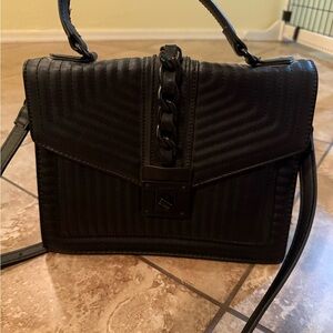 ALDO Chic Black Satchel Bag